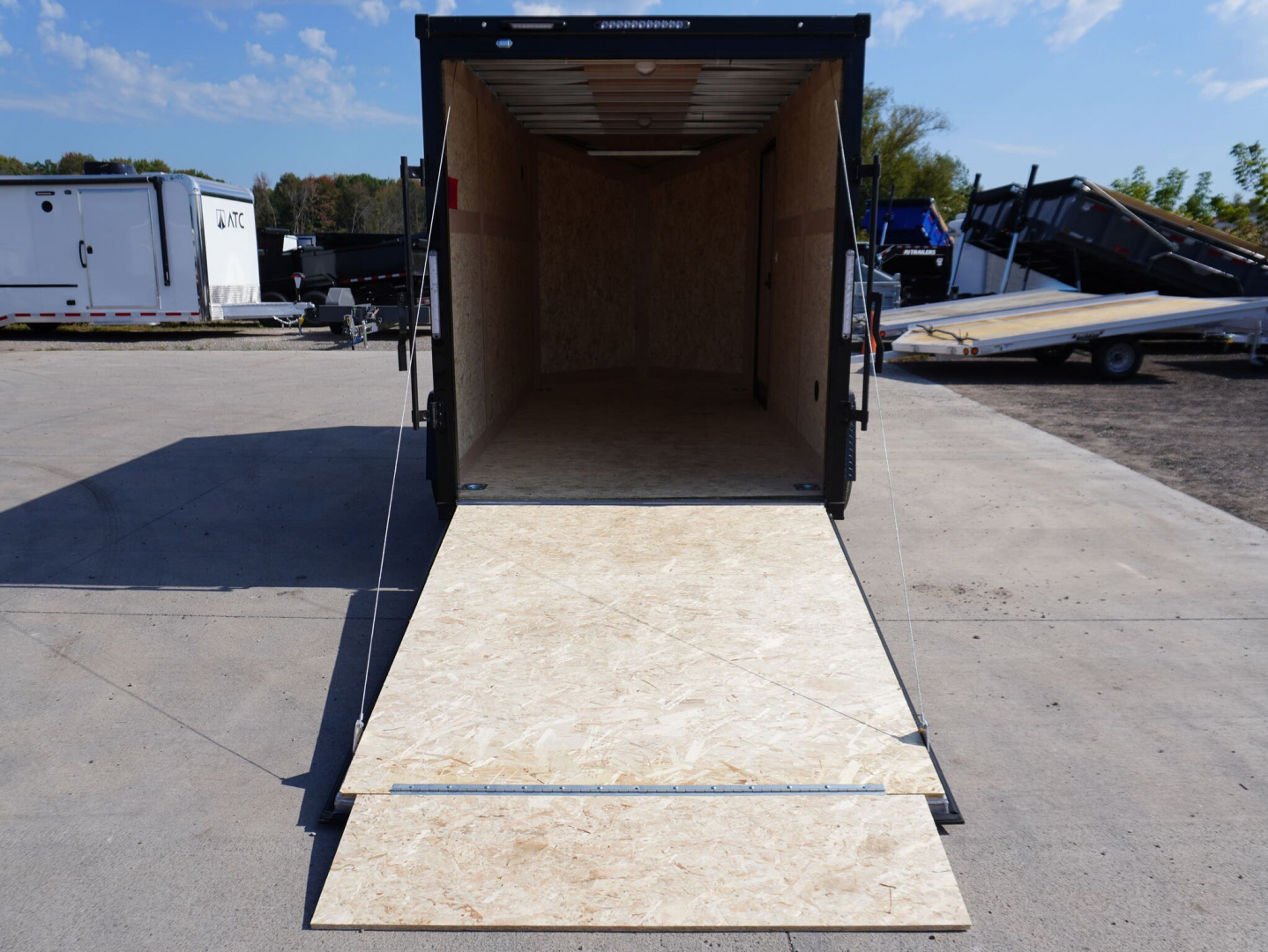 New 2025 Stealth Trailers 6x12ft Aluminum Enclosed