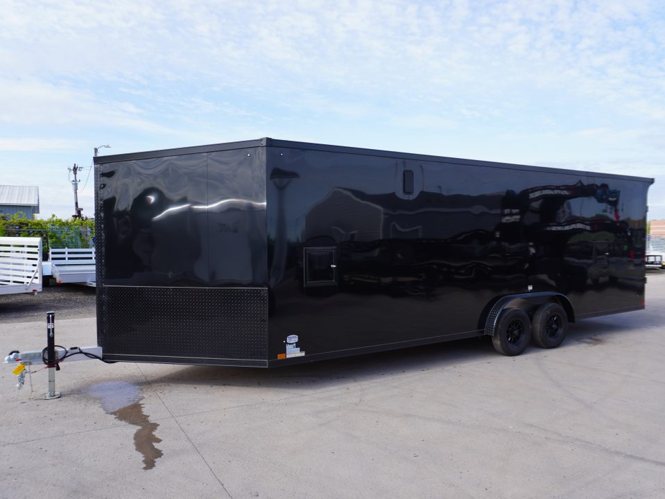 New 2025 Stealth Trailers 7.5x29ft Snowmobile Trailer