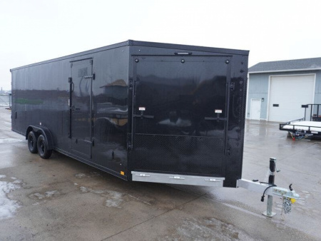New 2025 Stealth Trailers 7.5x29ft Snowmobile Trailer