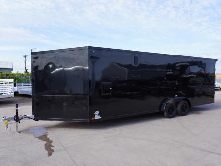 New 2025 Stealth Trailers 7.5x29ft Snowmobile Trailer