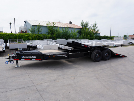 New 2025 Diamond C Trailers 210 22ft Tilt