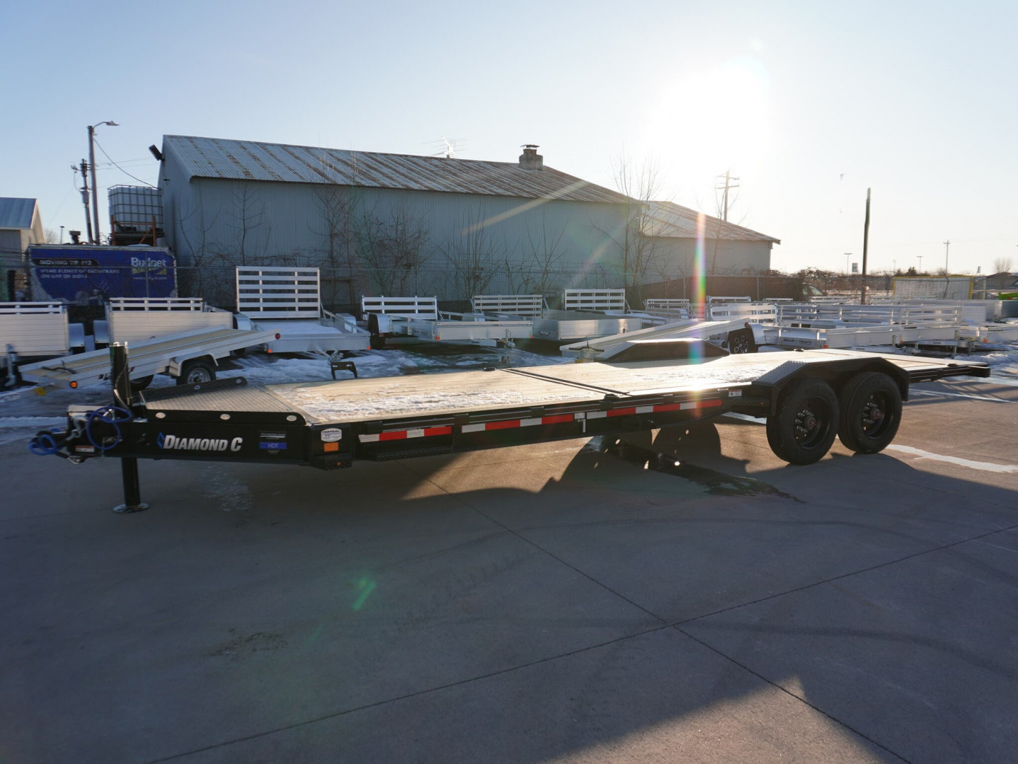 New 2026 Diamond C Trailers 210 24ft Tilt