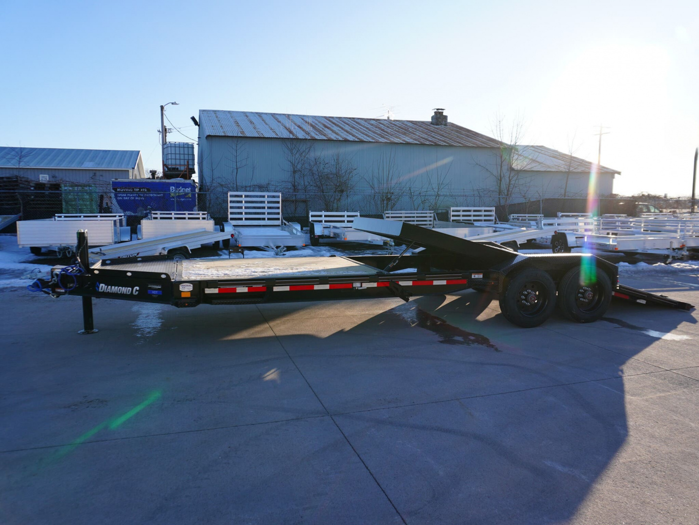 New 2026 Diamond C Trailers 210 24ft Tilt