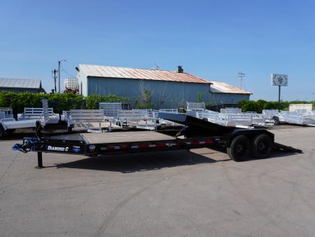 New 2026 Diamond C Trailers 210 24ft Tilt