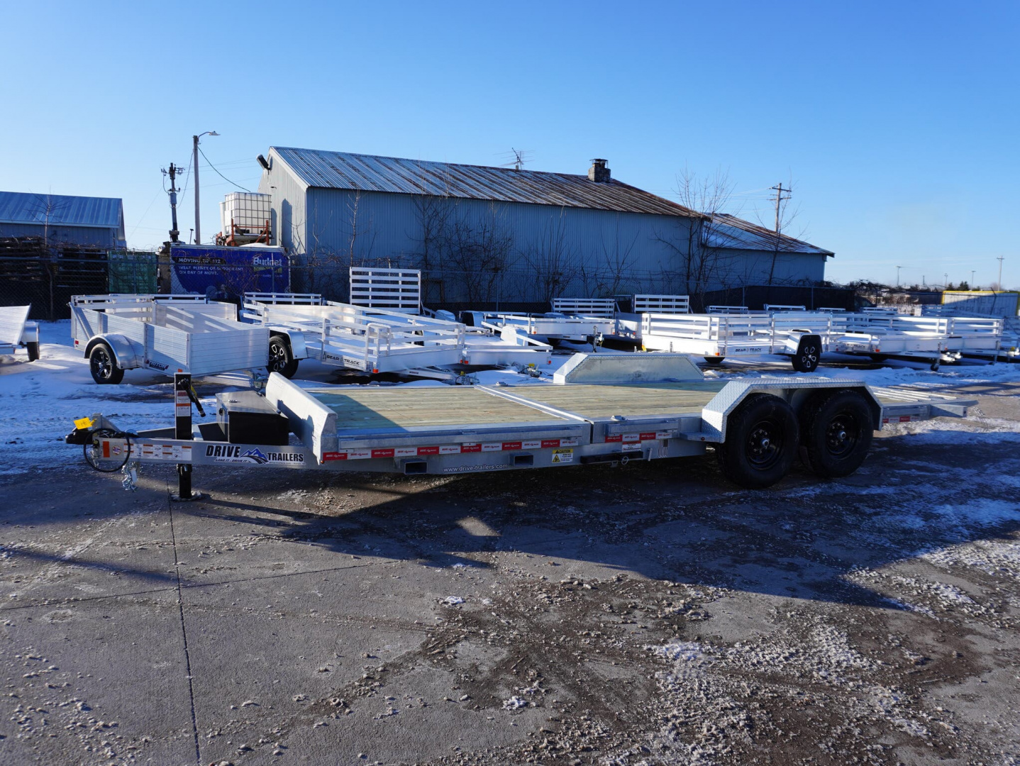 New 2026 Drive Trailers T6 20ft Partial Tilt Trailer