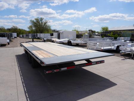 New 2026 Diamond C Trailers DET207 22ft Deckover Tilt