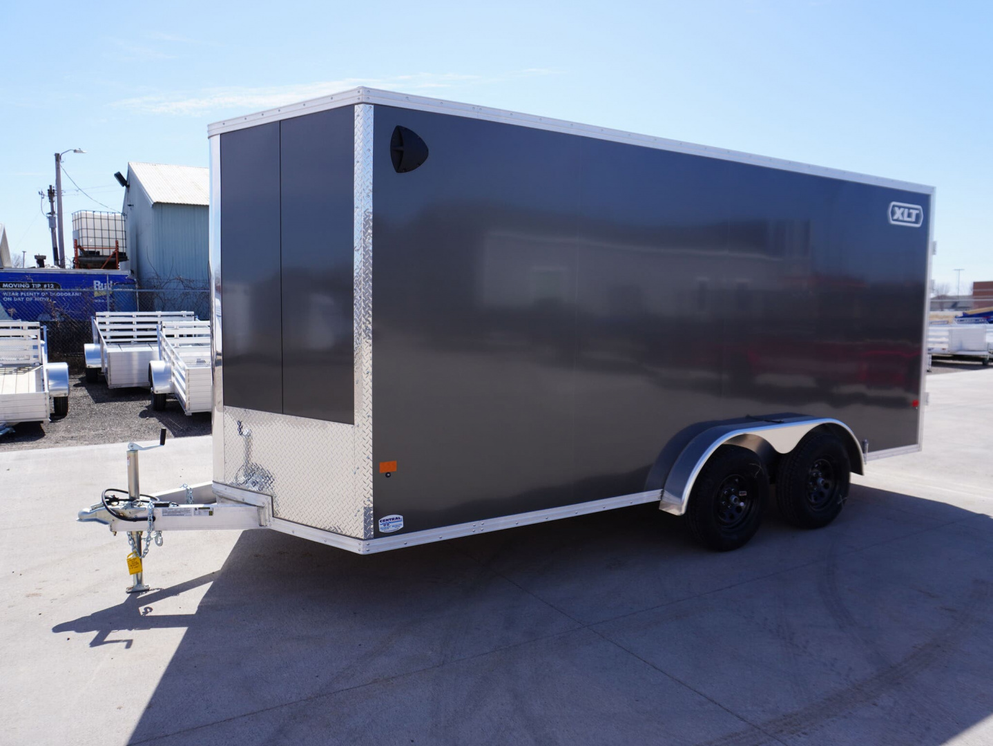 New 2025 Triton Trailers XLT 7'4'x16ft Aluminum Enclosed