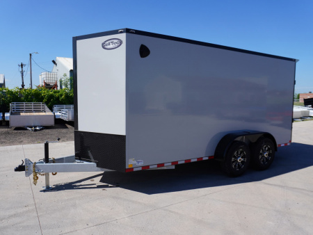 New 2025 Cell-Tech Trailers 7x16ft Galvanized Enclosed
