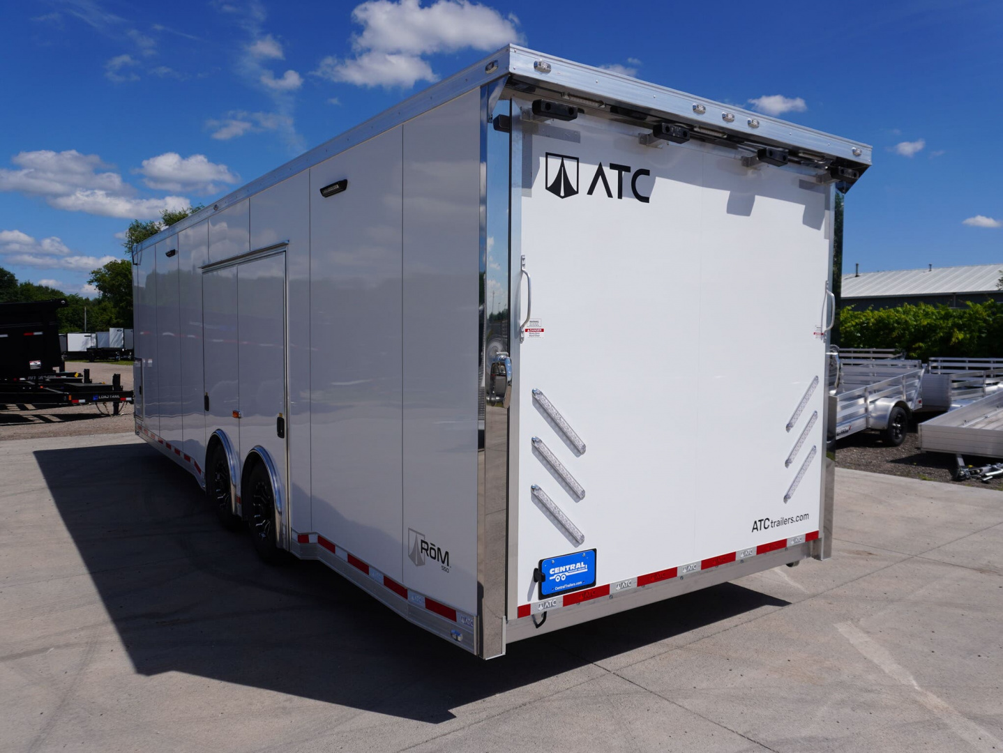 New 2026 ATC 8.5x28ft Enclosed Car Hauler