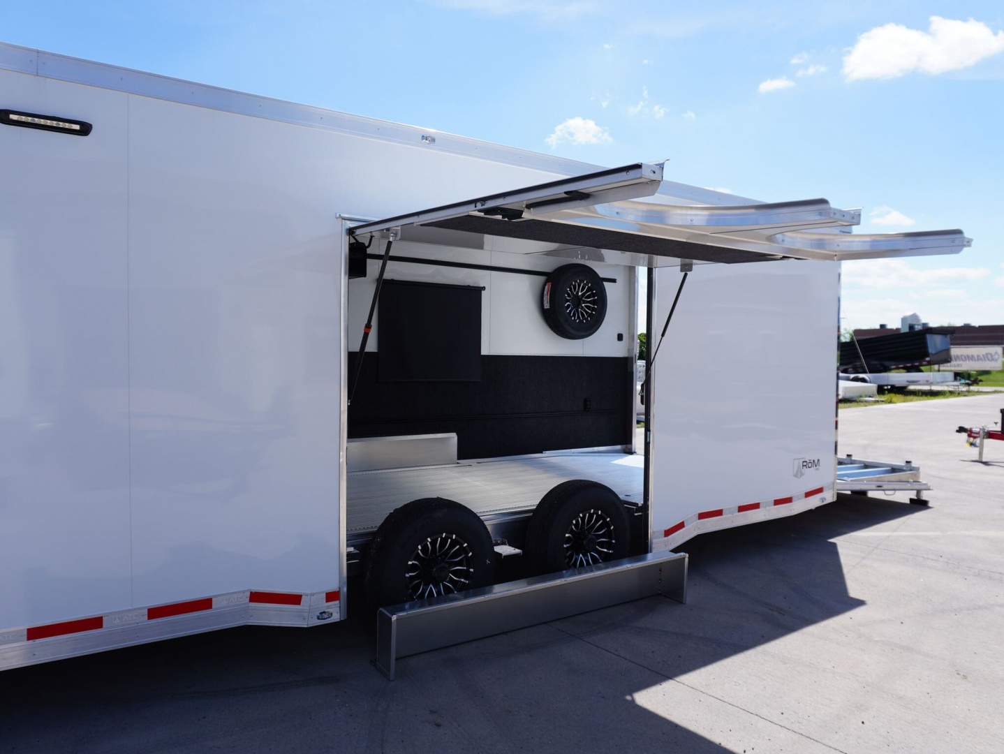 New 2026 ATC 8.5x28ft Enclosed Car Hauler