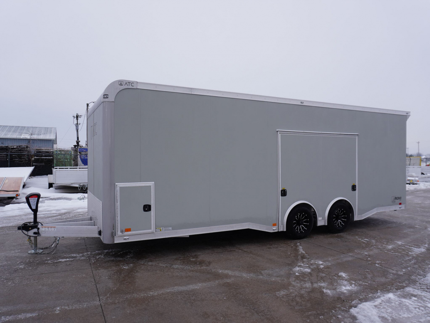 New 2026 ATC ROM450 8.5x24ft Aluminum Car Hauler