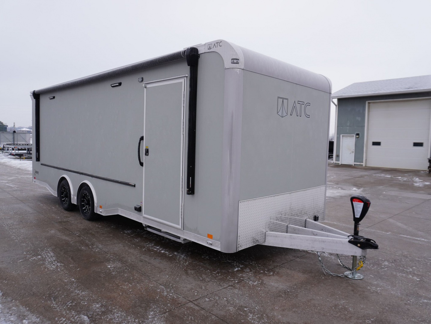 New 2026 ATC ROM450 8.5x24ft Aluminum Car Hauler
