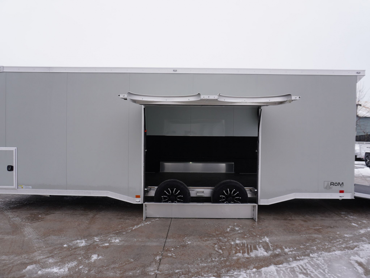 New 2026 ATC ROM450 8.5x24ft Aluminum Car Hauler
