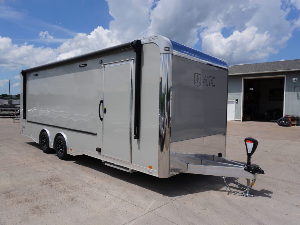New 2026 ATC ROM450 8.5x24ft Aluminum Car Hauler