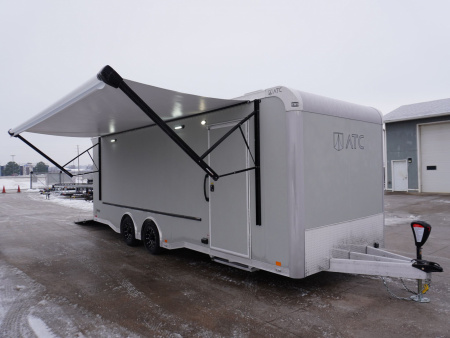 New 2026 ATC ROM450 8.5x24ft Aluminum Car Hauler