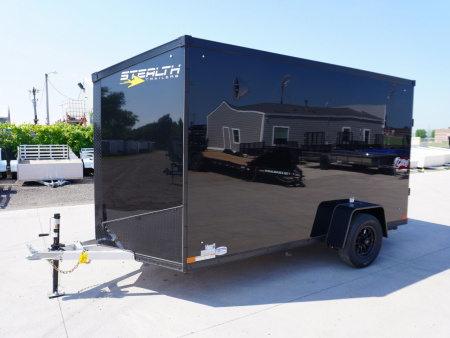 New 2025 Stealth Trailers 6x12ft Aluminum Enclosed