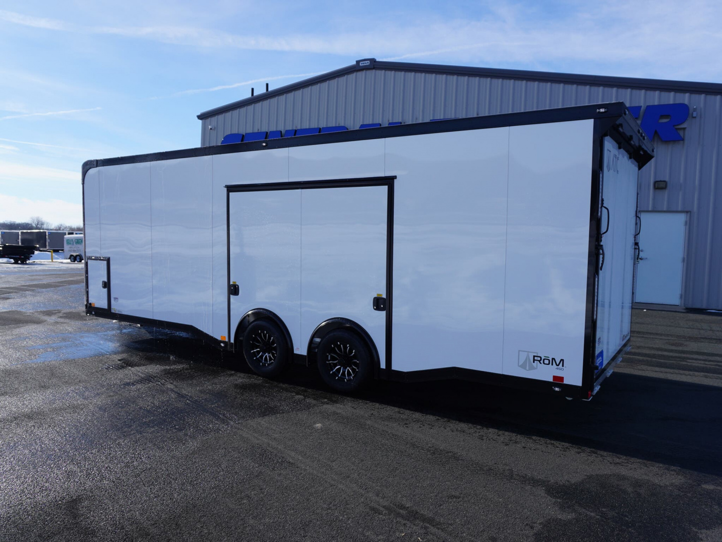 New 2026 ATC 8.5X24' Aluminum Car Hauler