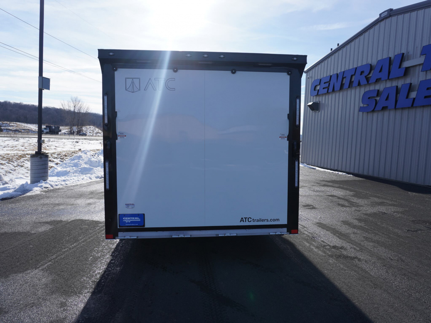 New 2026 ATC 8.5X24' Aluminum Car Hauler