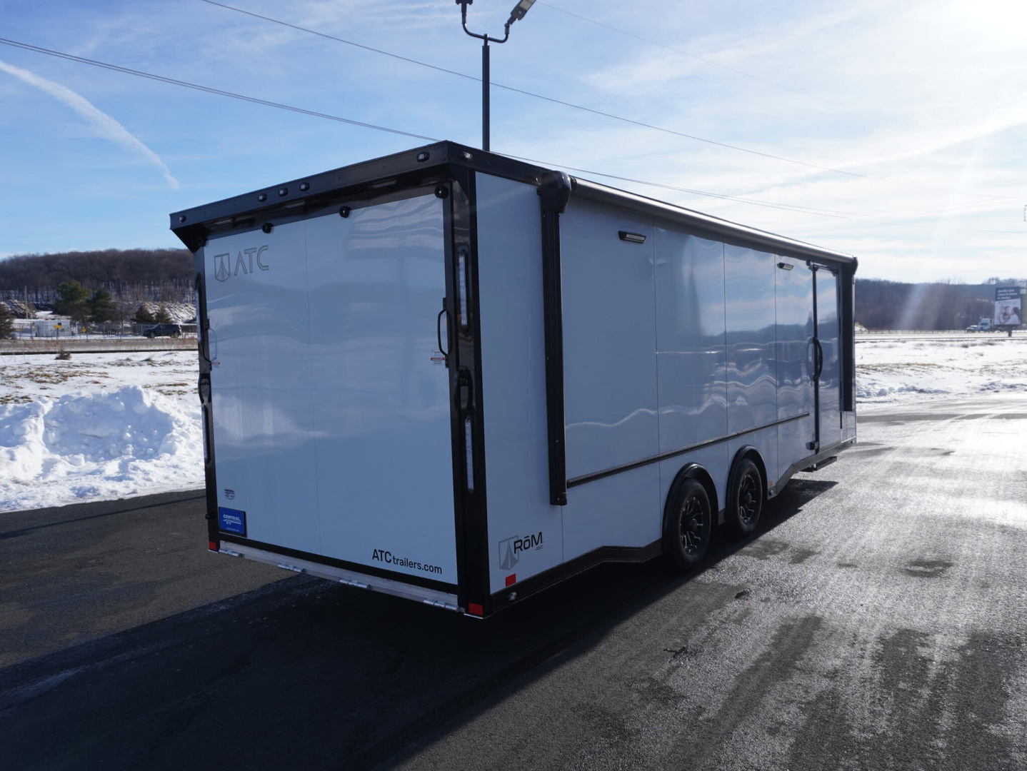 New 2026 ATC 8.5X24' Aluminum Car Hauler