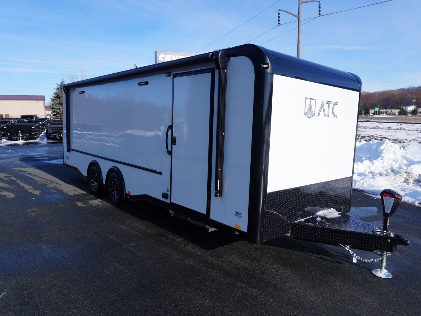 New 2026 ATC 8.5X24' Aluminum Car Hauler