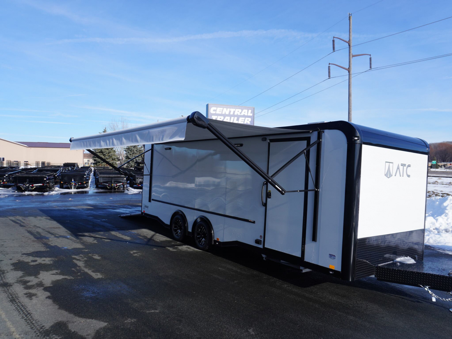 New 2026 ATC 8.5X24' Aluminum Car Hauler