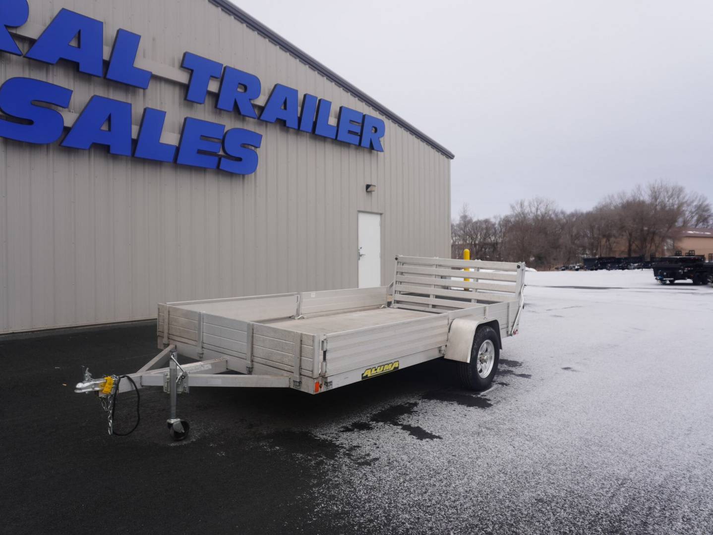 Used 2021 Aluma 81'x12' Aluminum Utility