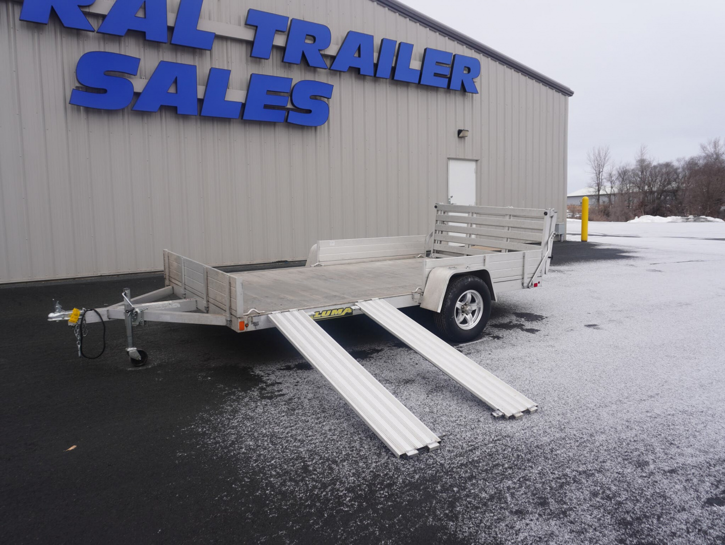 Used 2021 Aluma 81'x12' Aluminum Utility