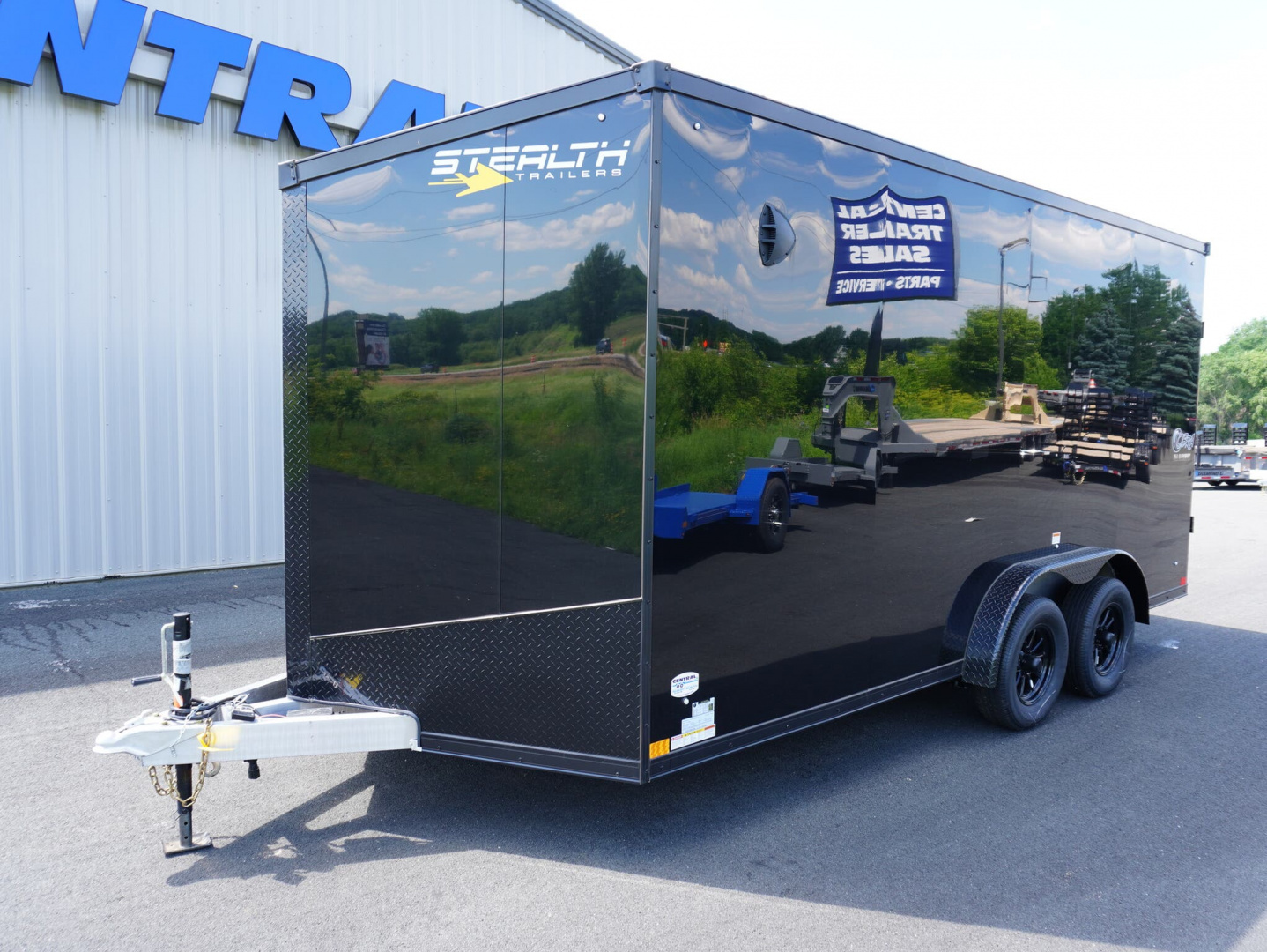 New 2025 Stealth Trailers 7.5x16ft Aluminum Enclosed