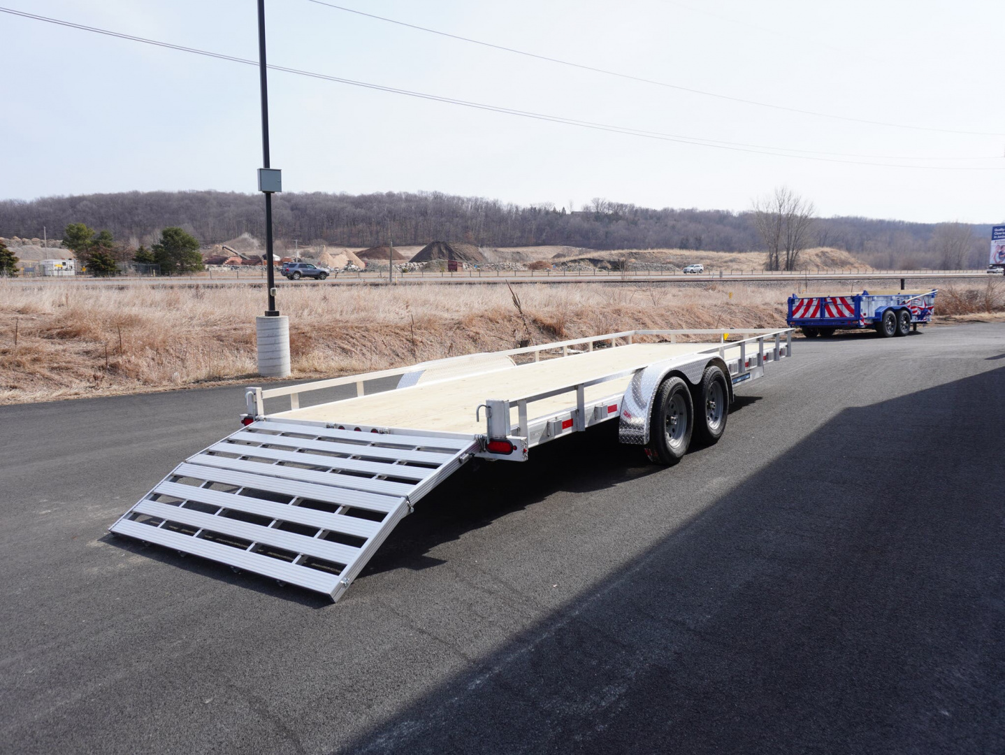 New 2026 DCT 83'x20ft Aluminum Utility Utility Trailer