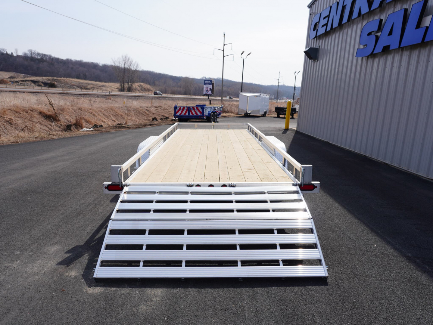 New 2026 DCT 83'x20ft Aluminum Utility Utility Trailer