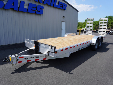 New 2026 DCT 24ft Aluminum Equipment Equipment Trailer