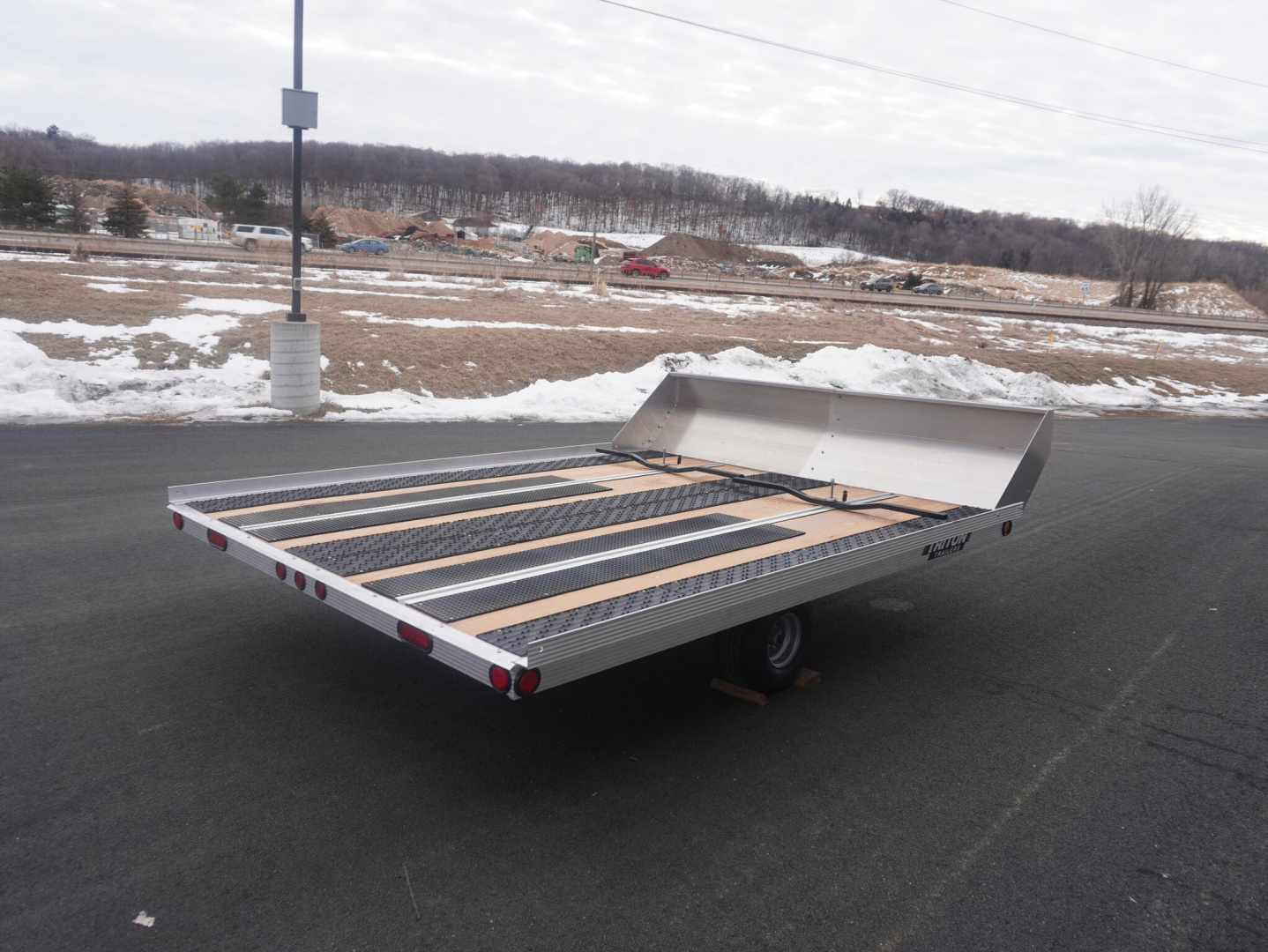 New 2026 Triton Trailers XT10-QP 10' Tilt Trailer *Snow Package*