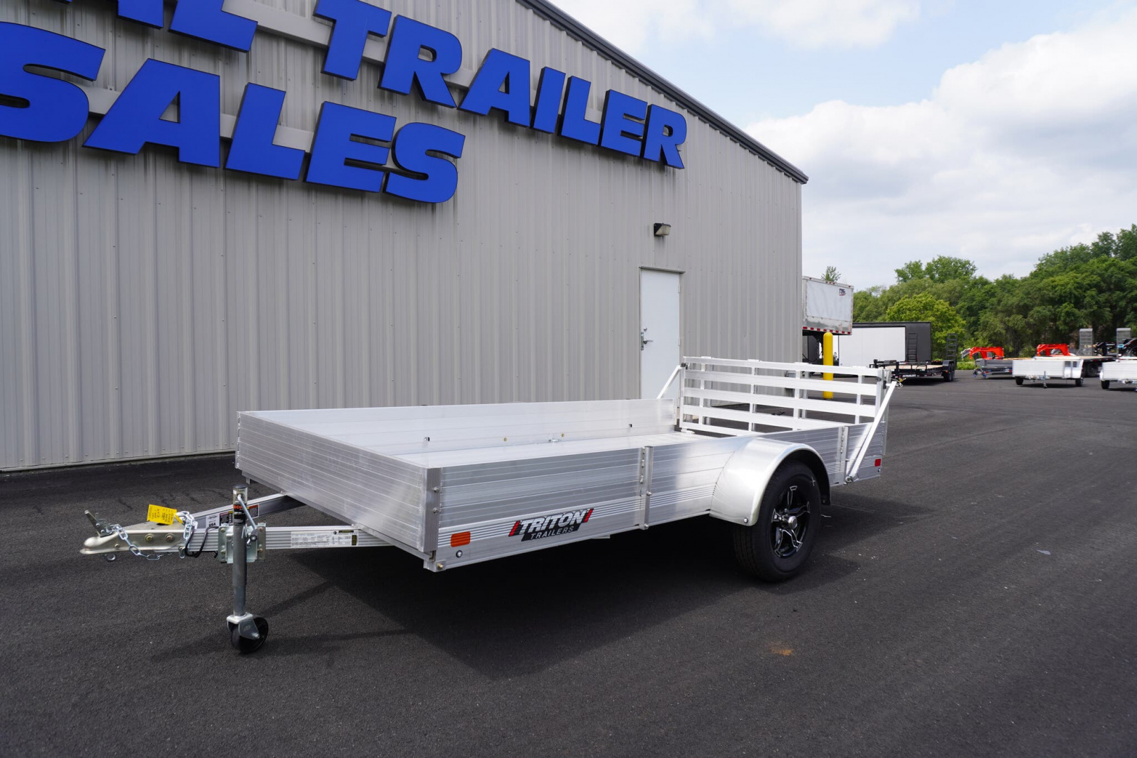 New 2026 Triton Trailers 6x12ft Aluminum Utility