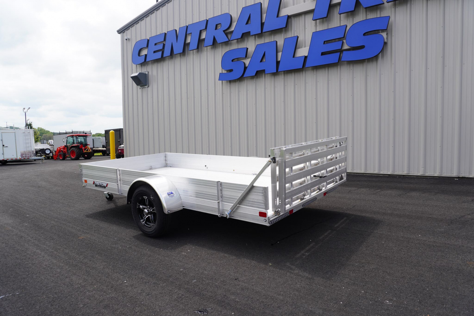New 2026 Triton Trailers 6x12ft Aluminum Utility