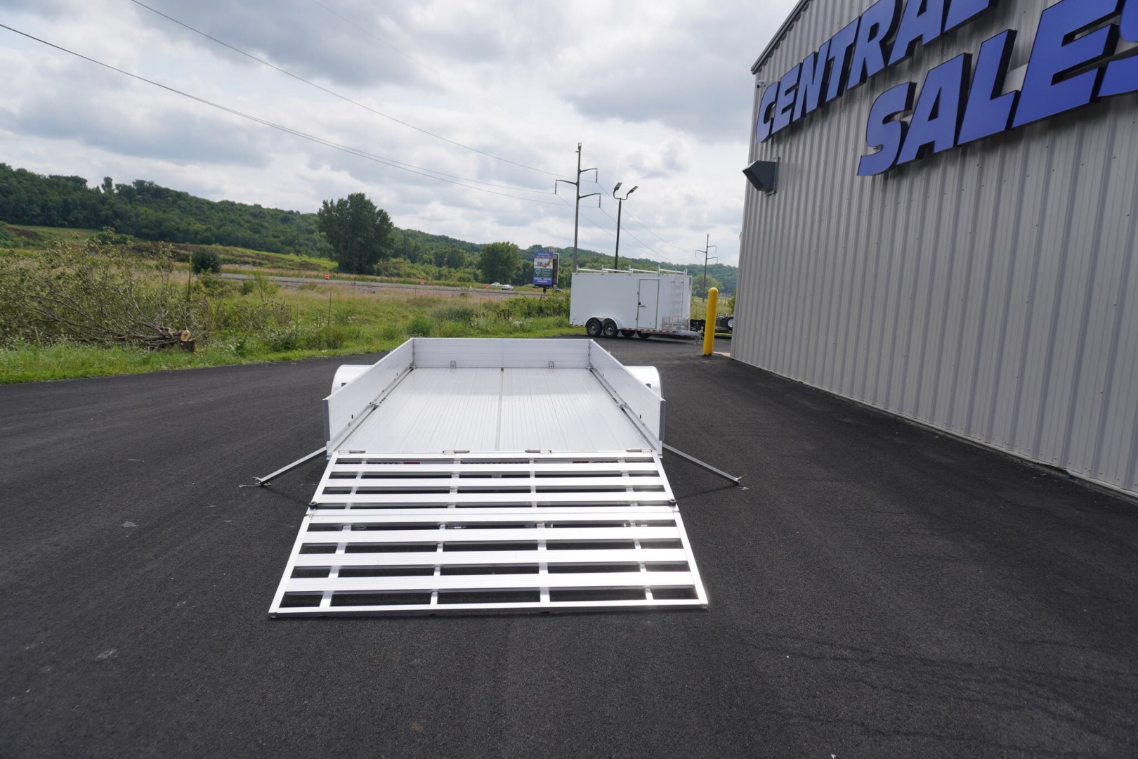 New 2026 Triton Trailers 6x12ft Aluminum Utility