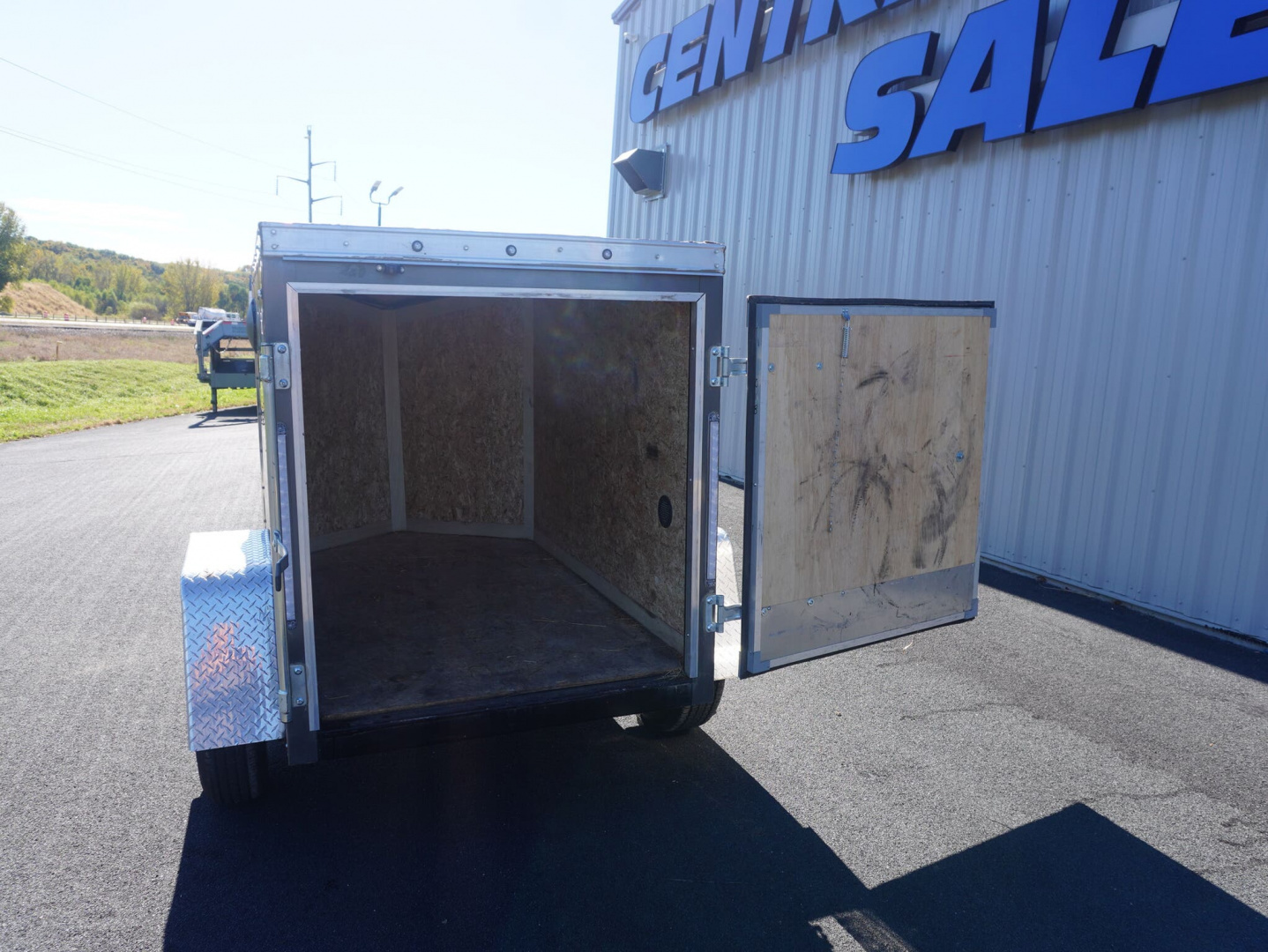 Used 2023 Discovery Trailers 4x6ft Enclosed Cargo Trailer