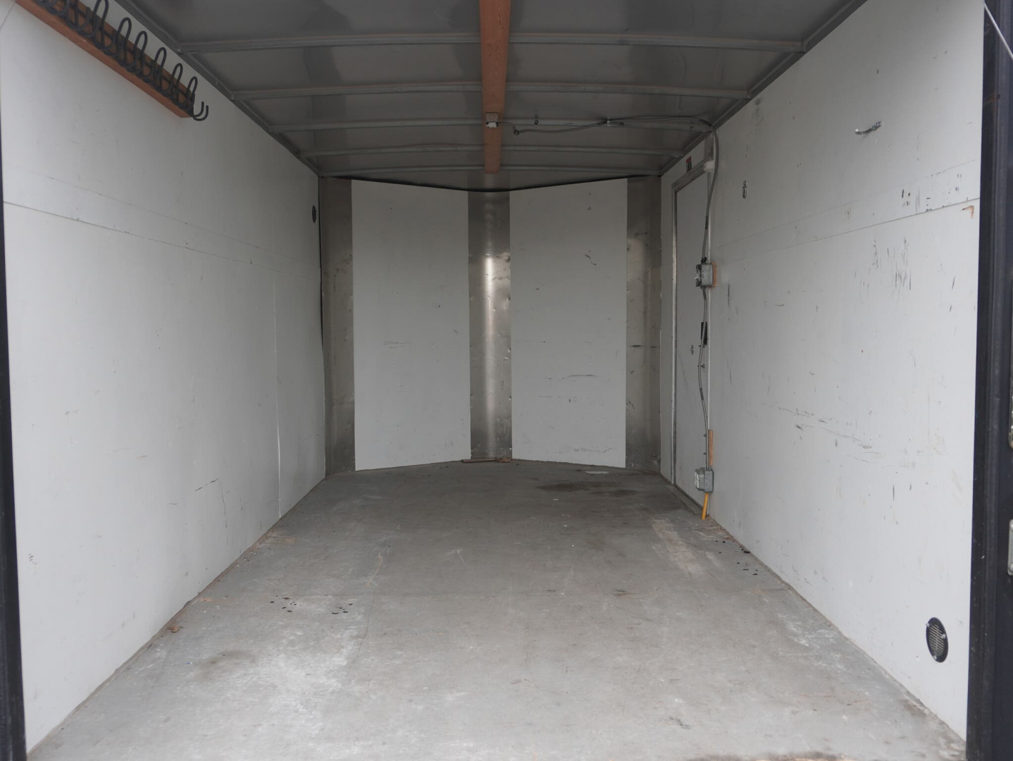 Used 2017 H&H Trailers 7X12 Steel Frame Cargo W/Tandem 3500# Axles