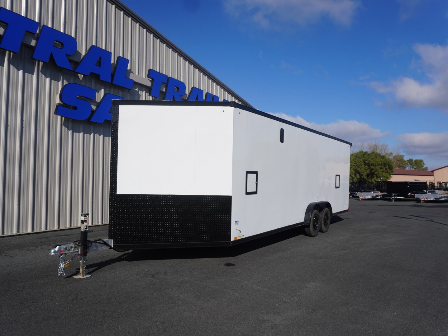 New 2025 Stealth Trailers 7.5x29ft Snowmobile Trailer