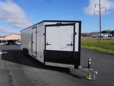 New 2025 Stealth Trailers 7.5x29ft Snowmobile Trailer