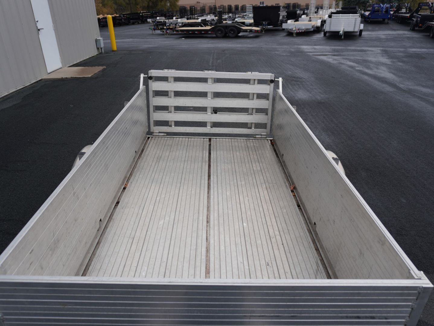 Used 2020 Triton Trailers 52'x8' All Aluminum Utility W/2' Solid Sides