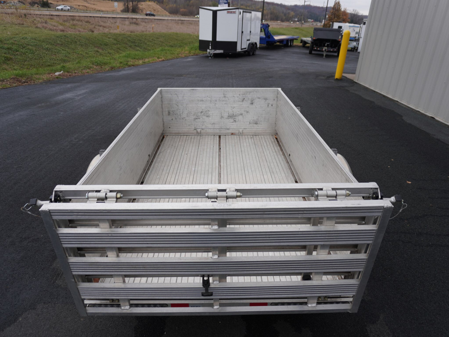 Used 2020 Triton Trailers 52'x8' All Aluminum Utility W/2' Solid Sides