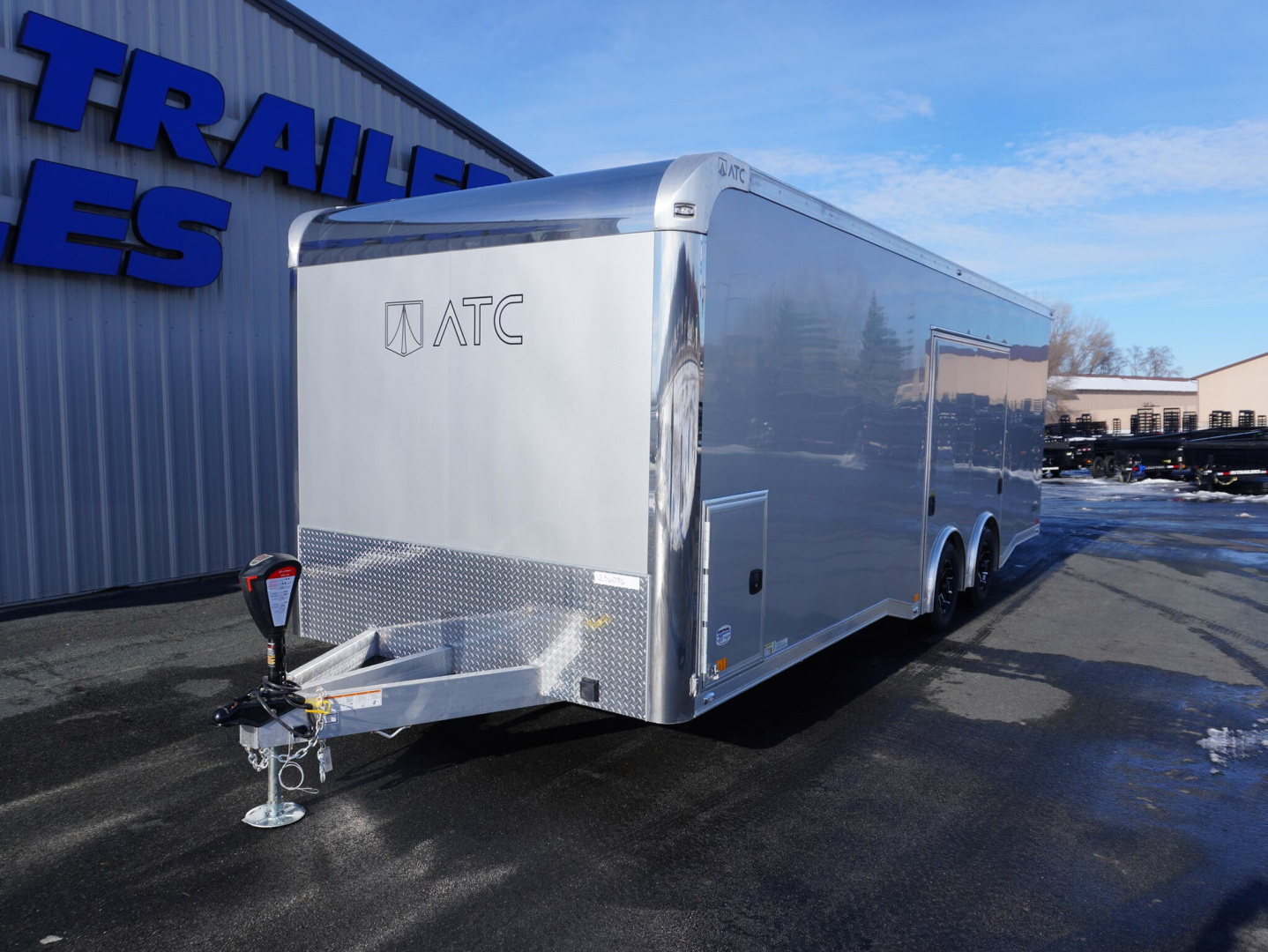 New 2026 ATC 8.5X24' Aluminum Car Hauler