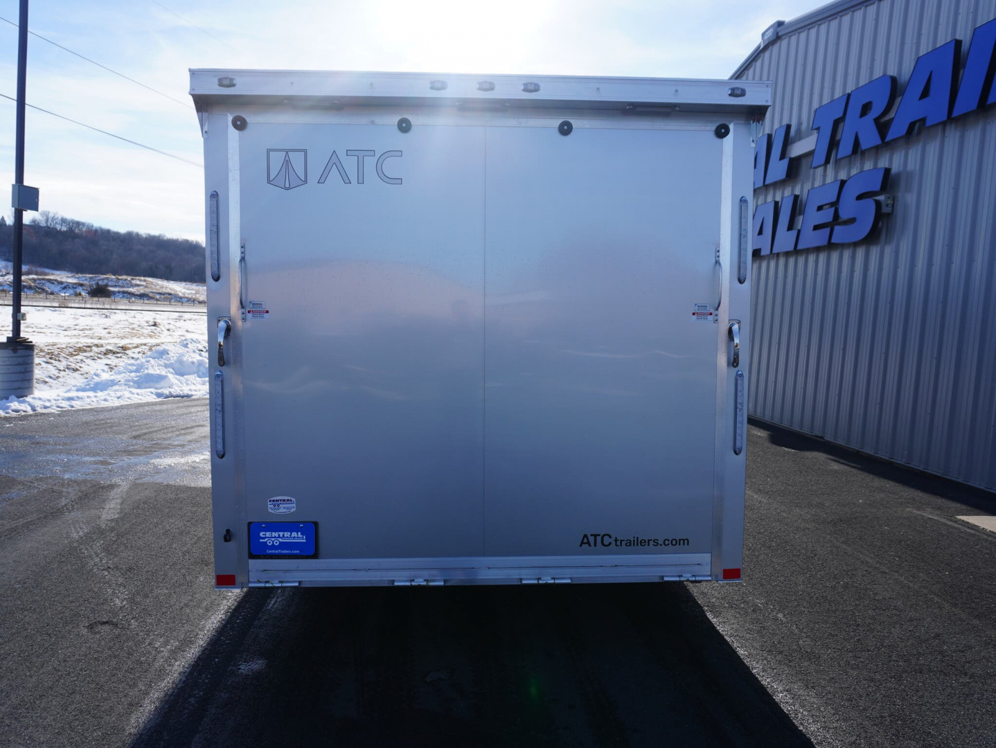 New 2026 ATC 8.5X24' Aluminum Car Hauler
