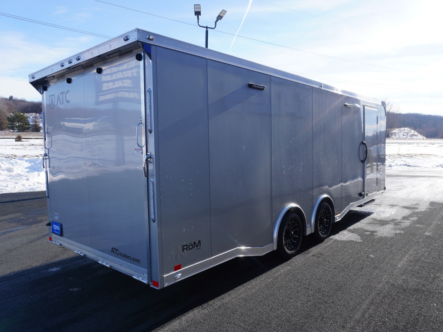 New 2026 ATC 8.5X24' Aluminum Car Hauler