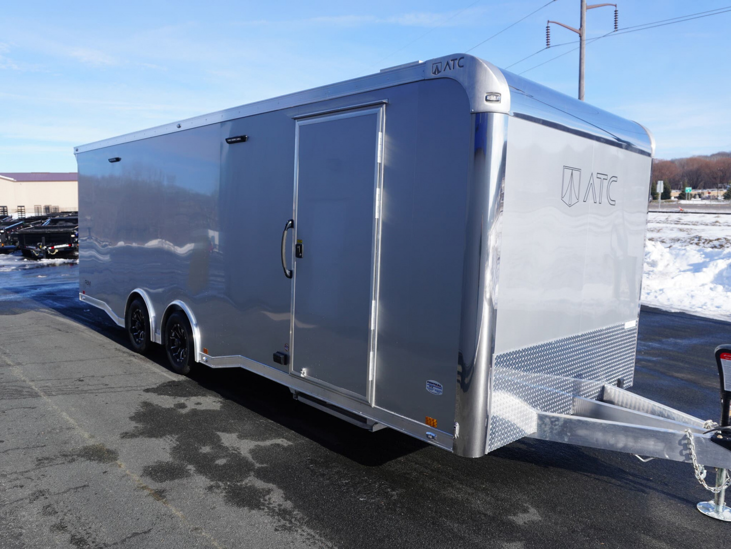 New 2026 ATC 8.5X24' Aluminum Car Hauler