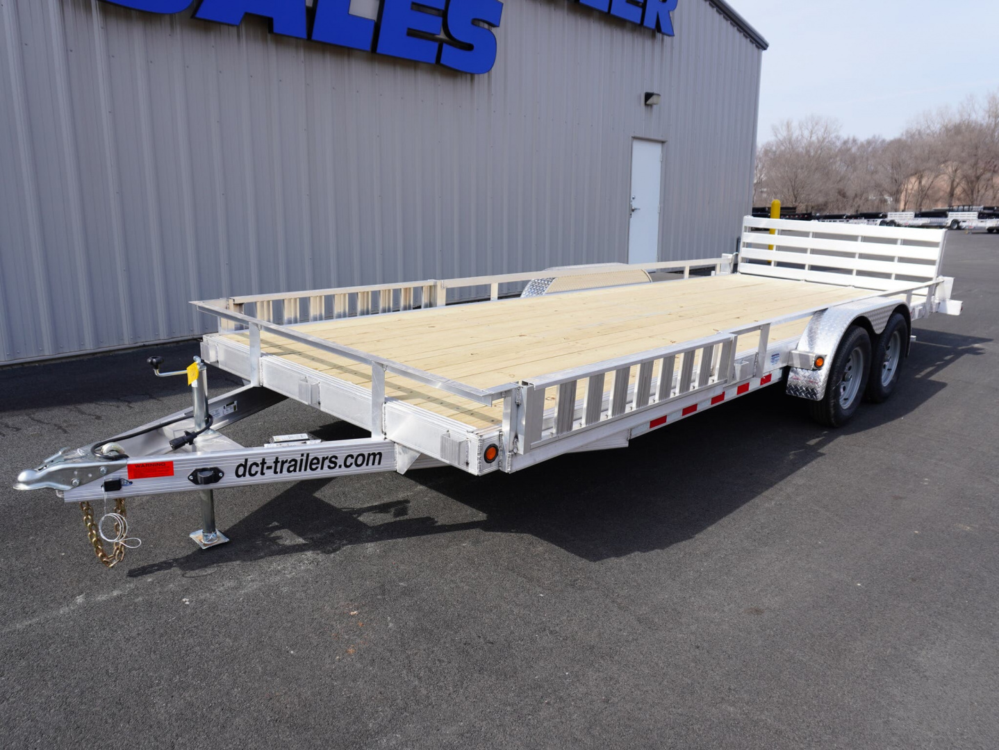 New 2026 DCT 83'x20ft Aluminum Utility Utility Trailer