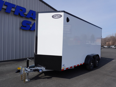 New 2025 Cell-Tech Trailers 7x16ft Galvanized Enclosed