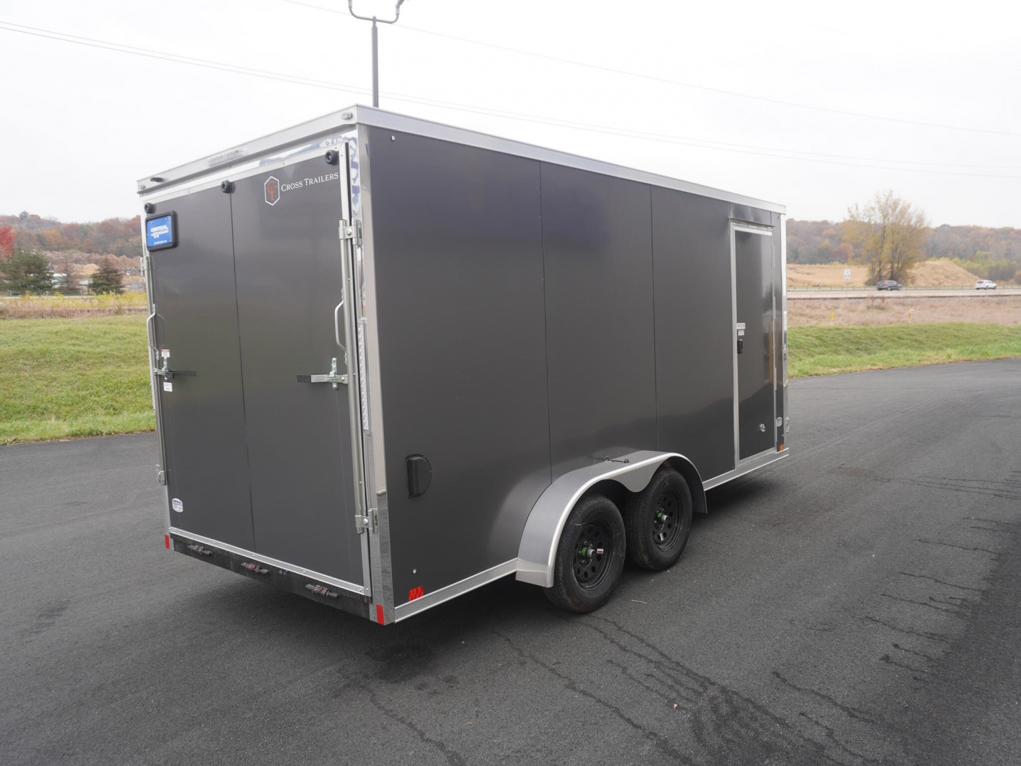 New 2026 Cross Trailers 7x16 Alpha Series Cargo/Enclosed Trailer