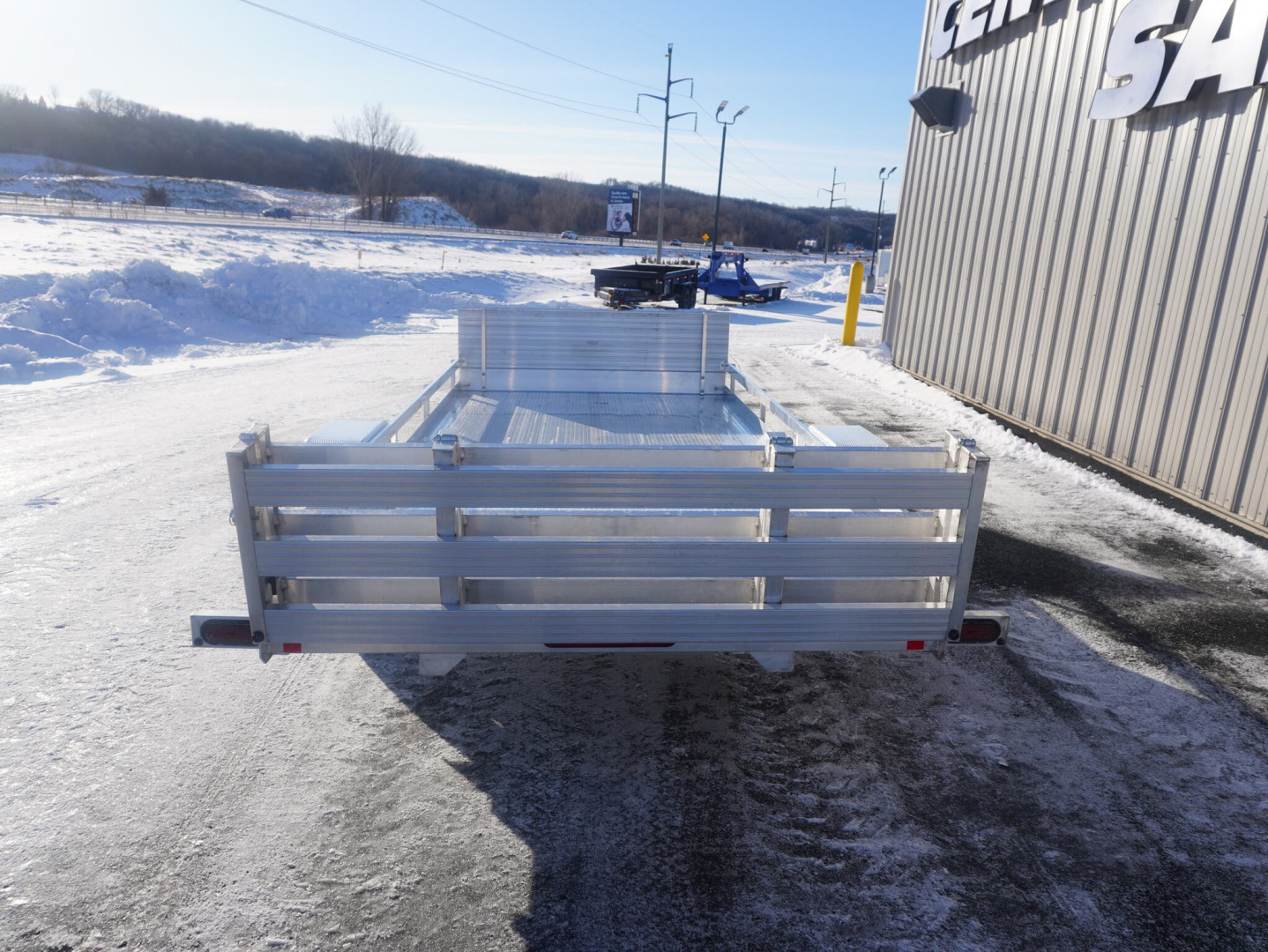 New 2026 Bear Track 80'x15ft Aluminum Utility Trailer