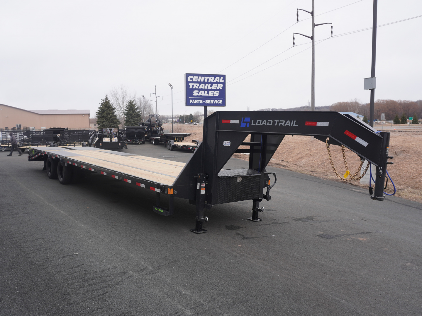 New 2026 Load Trail 32ft Gooseneck Deckover Flatbed Trailer